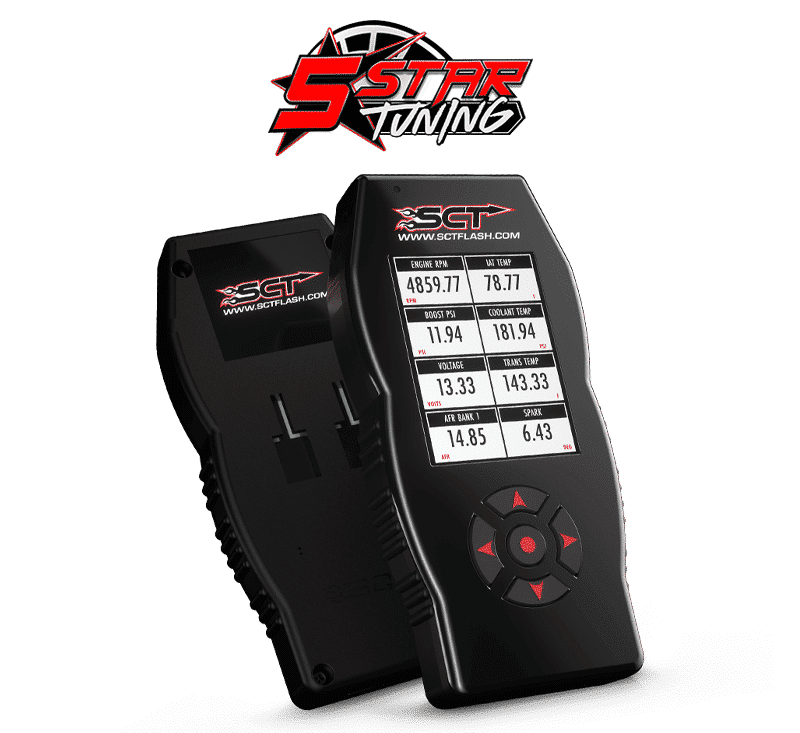 2015-2016 F150 3.5L V6 SCT X4 Tuner with Choice of 5 Star Custom Tunes 7015