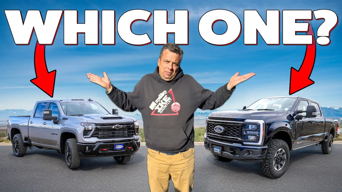 We Bought a New HD Diesel Truck! But Which One: Chevy Silverado 2500HD or Ford F-250 Tremor?